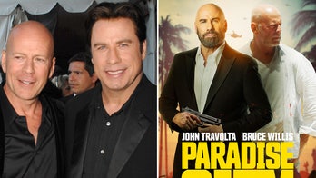 Bruce Willis and John Travolta face off in the first trailer for their new action movie ‘Paradise City’