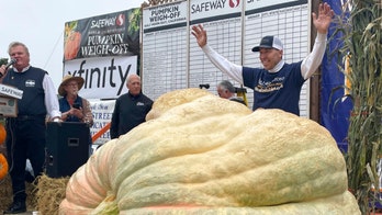 2,560-pound pumpkin sets record at weigh-off