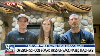 Oregon schools fire unvaccinated teachers: 'Doesn't make any sense'