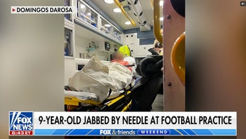 Opioid crisis: Boy, age 9, falls on drug needle during football practice