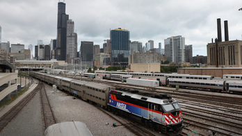 Chicago train hits car on city's far South Side, 2 injuries reported