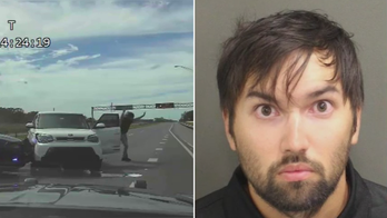 Florida officers use pit maneuver, arrest man who allegedly threatened to kill his co-workers