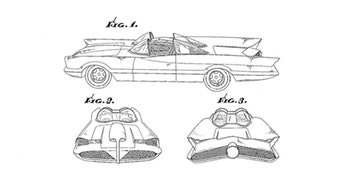 The Batmobile was patented 56 years ago today and still ended up in court