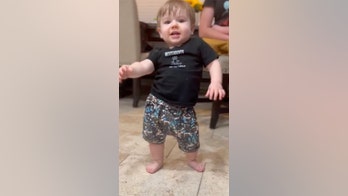 California baby delights internet with cool dance moves as he learns to walk