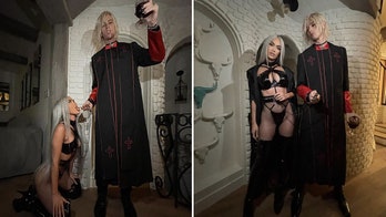 Megan Fox and Machine Gun Kelly crucified for 'mocking' Christianity in Halloween costumes: 'Abhorrent'