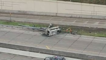 2 dead, 6 hurt in Wisconsin crash after bus rolls over, catches fire