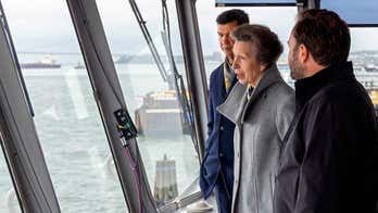 Britain's Princess Anne takes Staten Island Ferry into NYC