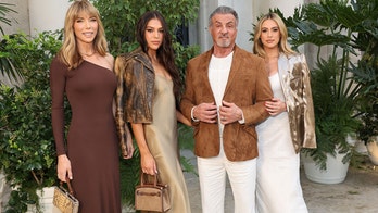 Sylvester Stallone, Jennifer Flavin are joined by their daughters for Ralph Lauren fashion show