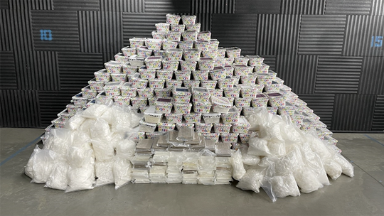 DEA seizes nearly two tons of meth from California stash house