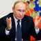 Russian President Vladimir Putin receives tractor from Belarus President Lukashenko for 70th birthday
