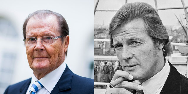 Roger Moore starred in seven Bond films from 1973 to 1985. He passed away in 2017 from lung and liver cancer.