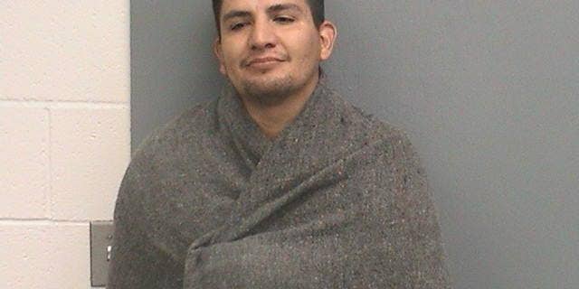 Rafael Quihui Andrade, 29, booking photo at Navajo County Sheriff's Office in Arizona.