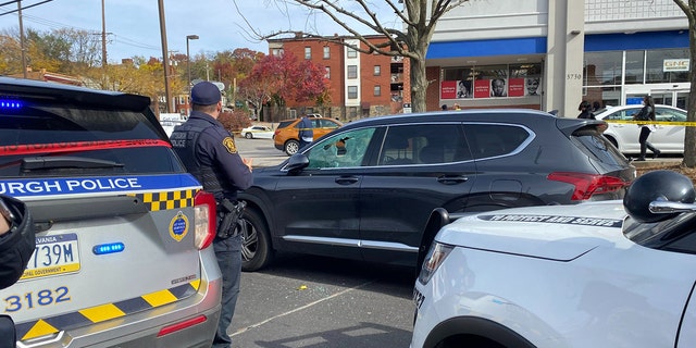 Six people were injured in a shooting outside a funeral in Pittsburgh. 