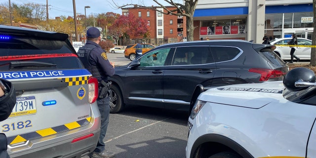 Six people were injured during a shooting that took place outside a funeral service in Pittsburgh.