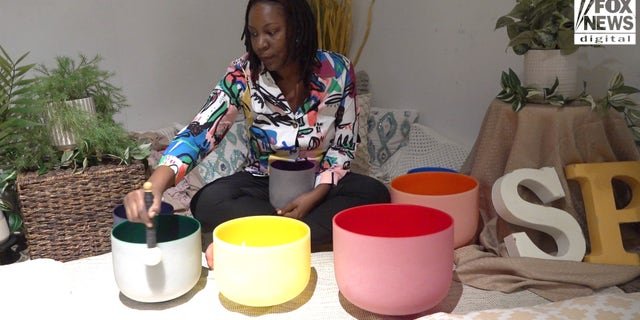 Mays uses sound healing to promote peace and wellness around the community. She hopes to play her sound bowls for the Milwaukee Bucks and eventually have a meditation bus travel cross-country.