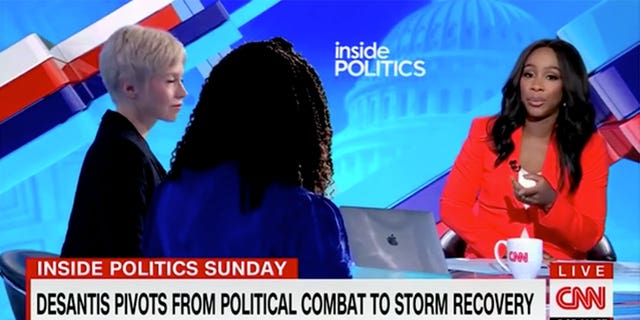 Abby Phillip and CNN panelists weigh in on DeSantis' leadership amid Hurricane Ian.  