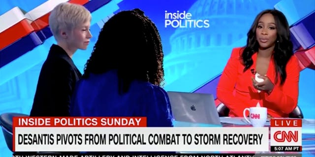 Abby Phillip and CNN panelists weigh in on DeSantis' leadership amid Hurricane Ian.