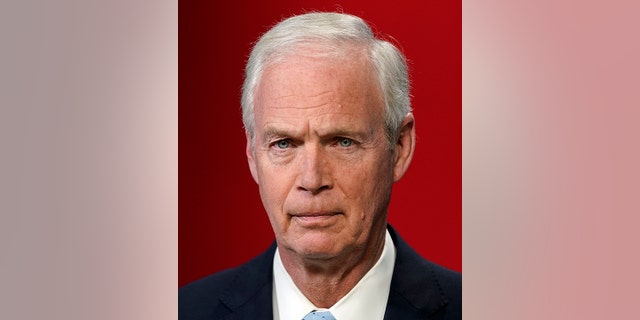 U.S. Sen. Ron Johnson, R-Wis., waits before a televised debate with Democratic challenger Mandela Barnes, Friday, Oct. 7, 2022, in Milwaukee.