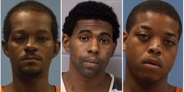 From left to right: Jesse Perkins, Anthony Davis, Jamil Watford
