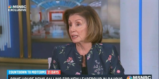 House Speaker Nancy Pelosi, D-Calif., defends President Biden and Democrats' agenda while on "Andrea Mitchell Reports."