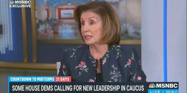 House Speaker Nancy Pelosi, D-Calif., defends President Biden and Democrats' agenda while on "Andrea Mitchell Reports."