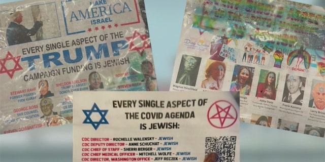 An antisemitic flyer left in Beverly Hills.
