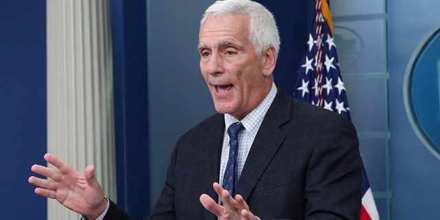 Council of Economic Advisers member Jared Bernstein answers questions during the daily White House press briefing on July 18, 2022, in Washington.