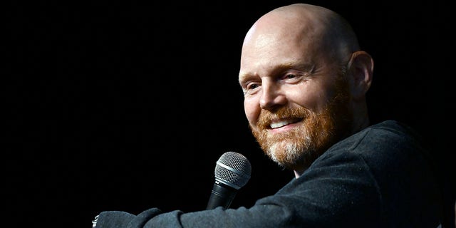 Comedian Bill Burr performs at the Bob Golub Stand-up For Deaf, Hard Of Hearing Fundraiser at Flappers Comedy Club and Restaurant Burbank on September 27, 2022 in Burbank, California.