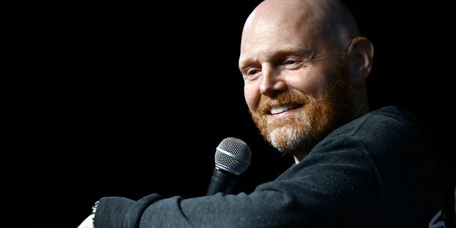 Comedian Bill Burr performs at the Bob Golub Stand-up For Deaf, Hard Of Hearing Fundraiser at Flappers Comedy Club and Restaurant Burbank on September 27, 2022 in Burbank, California.