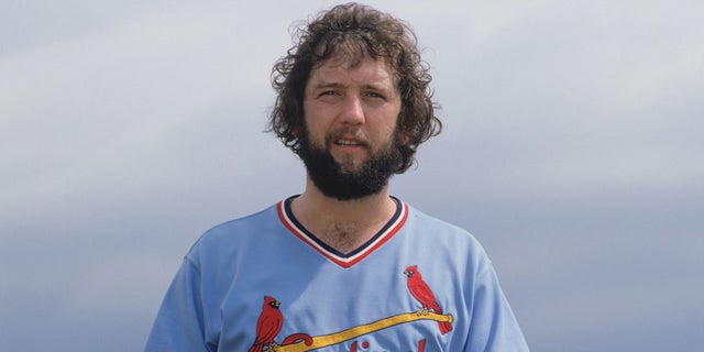 Bruce Sutter, pitcher for the St. Louis Cardinals, originally from Lancaster, Pennsylvania.
