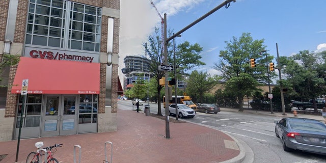 A CVS in the East Harbor neighborhood of Baltimore.