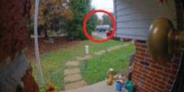 A neighbor’s Nest doorbell camera recorded a truck similar to McCoy’s mom’s pulling up around the time the bomb had been dropped off.