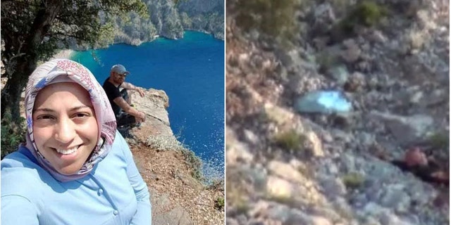 Hakan Aysal was sentenced to life in prison after pushing his wife off a cliff in Turkey