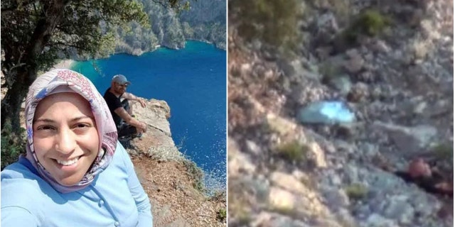 Hakan Aysal was sentenced to life in prison after pushing his wife off a cliff in Turkey