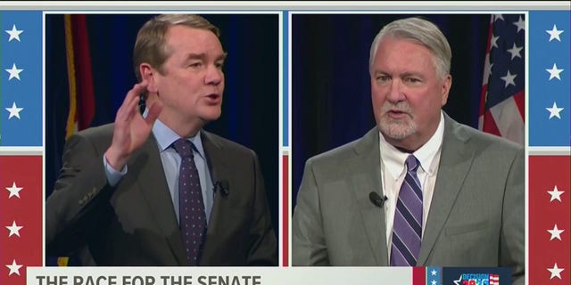 Democratic Sen. Michael Bennet and Republican Joe O'Dea faced off in a Colorado Senate debate.