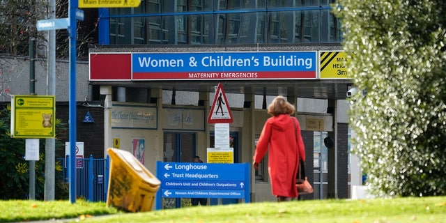 The maternity ward of the Countess of Chester Hospital in the U.K., where Letby worked and is alleged to have killed seven babies between 2015 and 2016.