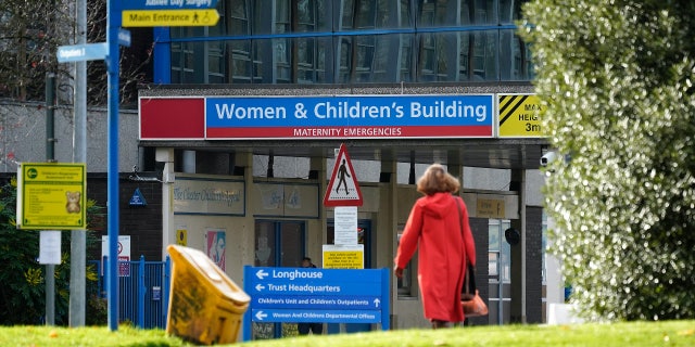 The maternity ward of the Countess of Chester Hospital in the U.K., where Letby worked and is alleged to have killed seven babies between 2015 and 2016.