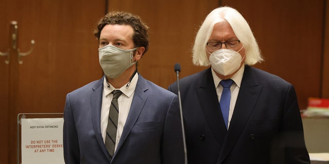 Danny Masterson in court with his attorney