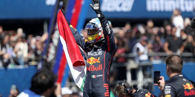 Mexican Formula One Red Bull driver Sergio 