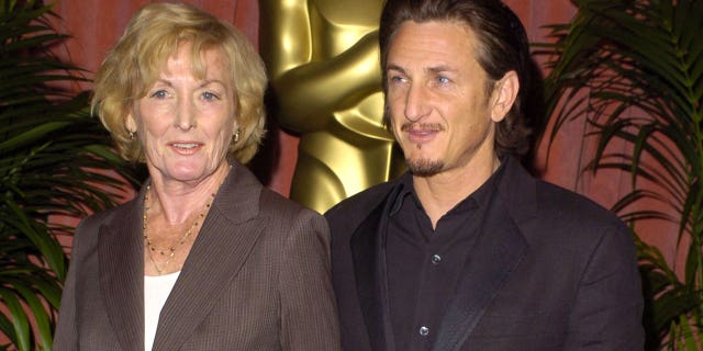 Eileen Ryan and son Sean Penn during the 76th Annual Academy Awards Nominees Luncheon in Beverly Hills.