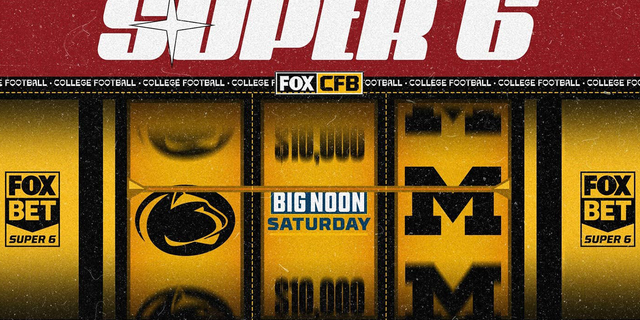 The Big Noon Saturday challenge is a free-to-play contest in the FOX Bet Super 6 app where players pick six different outcomes from one marquee matchup.