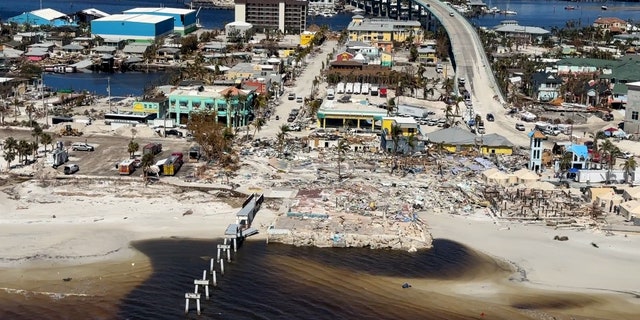 As the Florida National Guard flies to deliver supplies to victims of Hurricane Ian, they scan the beaches for anyone who needs help along the way.