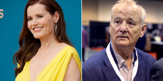 Geena Davis revealed that her first interaction with co-star Bill Murray was not pleasant. She alleged he greeted her in a hotel room with a massage device.