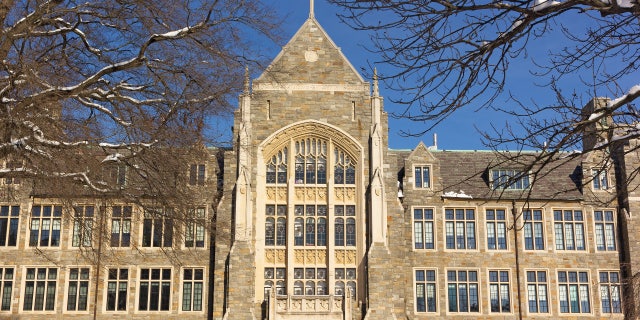 White Grabner Hall at Georgetown University.