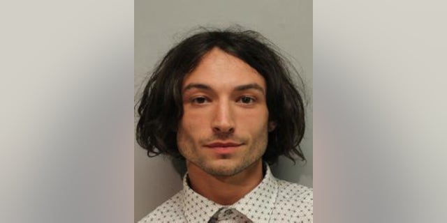 Ezra Miller booking photo