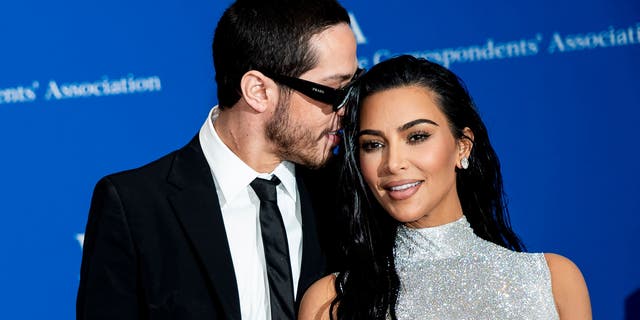 Pete Davidson and Kim Kardashian, pictured here at the White House Correspondents Association gala, broke up after dating nine months.