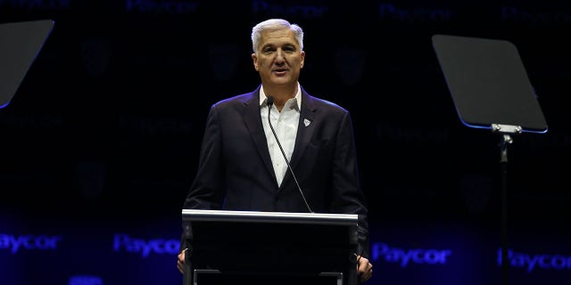 Pac-12 Commissioner George Kliavkoff during the Pac-12 Football Media Day on July 29, 2022, at Novo Theater in Los Angeles.