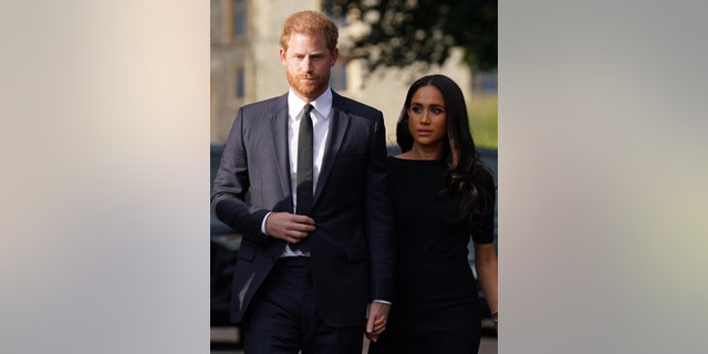 Meghan Markle touched upon how "grateful" she was to be able to support her husband during the mourning period for the Queen, but also how grateful she is for her relationship with the late monarch.