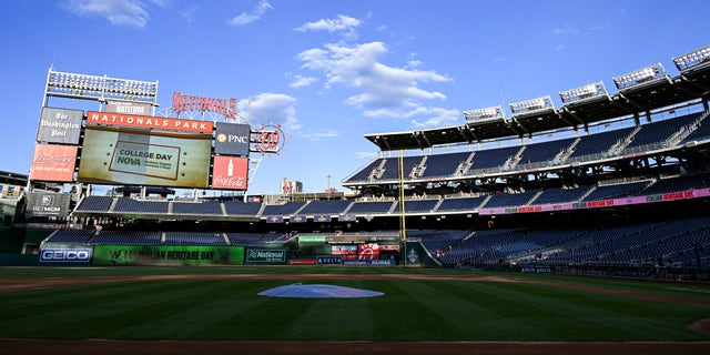 A general view of Nationals Park in Washington, D.C. prior to the Atlanta Braves versus the Washington Nationals on Sept. 27, 2022.