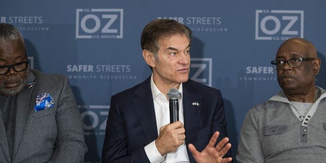 Mehmet Oz, Republican Senate candidate for Pennsylvania, hasn't shied away from raising questions about Fetterman's fitness for office. 